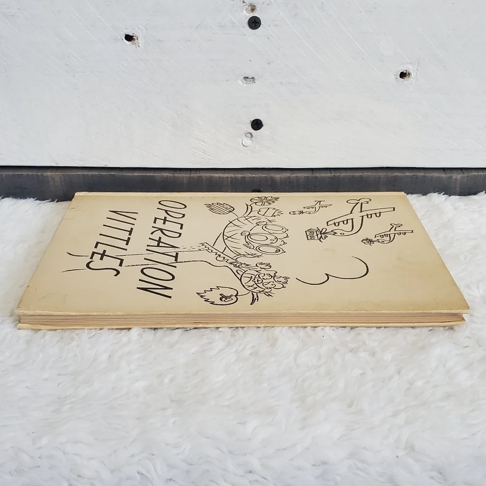 𝅺VINTAGE VTG Operation Vittles 1949 Hardcover Recipe Cookbook